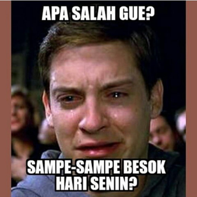 Detail Meme Besok Senin Nomer 31