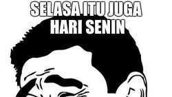 Detail Meme Besok Senin Nomer 38