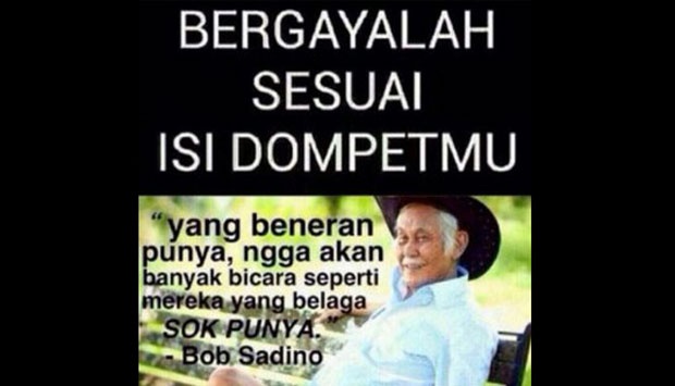 Meme Bob Sadino - KibrisPDR