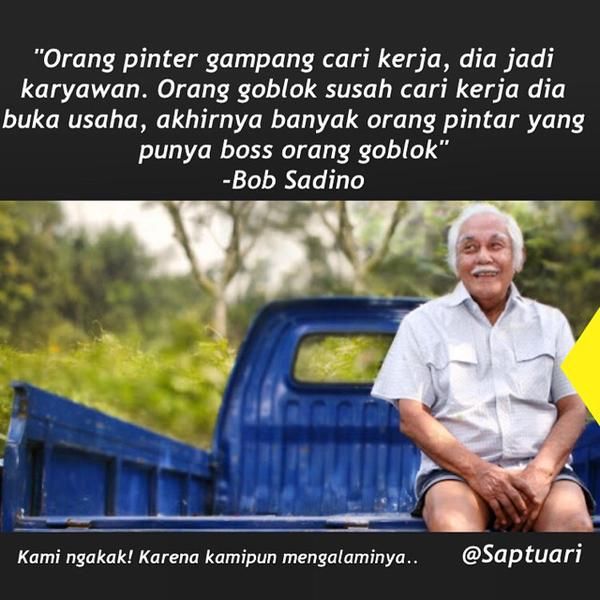 Detail Meme Bob Sadino Nomer 9