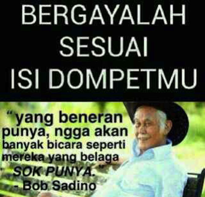 Detail Meme Bob Sadino Nomer 13