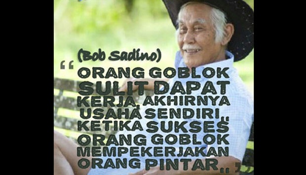 Detail Meme Bob Sadino Nomer 6