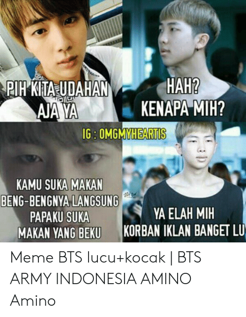 Detail Meme Bts Lucu Bikin Ngakak Nomer 30