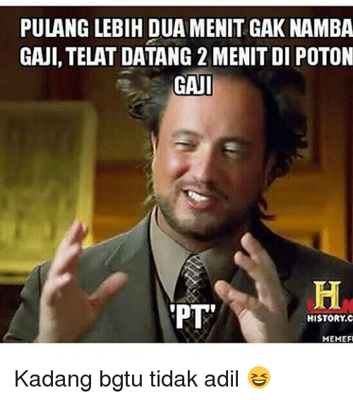 Detail Meme Gaji Telat Nomer 11