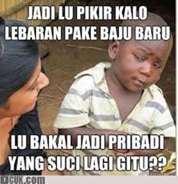 Detail Meme Lebaran Lucu Nomer 31