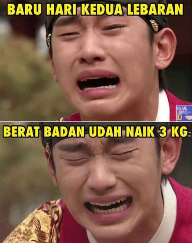 Detail Meme Lebaran Lucu Nomer 45