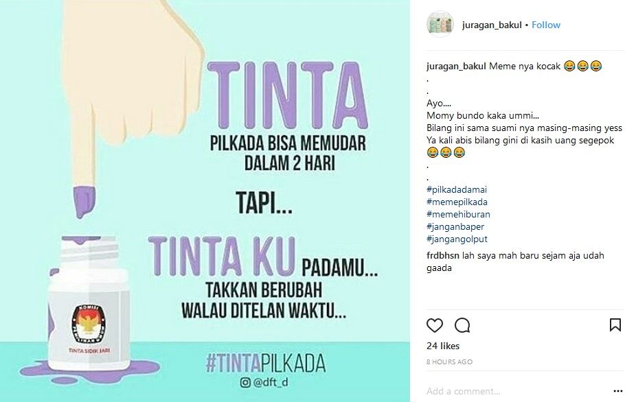 Detail Meme Lucu Pilkada 2018 Nomer 9