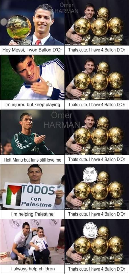 Detail Meme Lucu Ronaldo Vs Messi Nomer 10