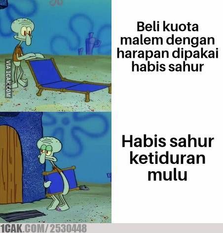 Detail Meme Lucu Sahur Nomer 51