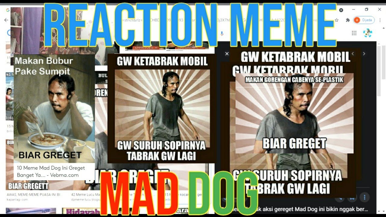 Detail Meme Mad Dog Nomer 42