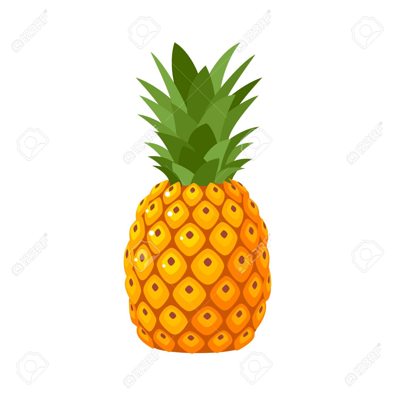 Detail Picture Of A Pineapple Fruit Nomer 15