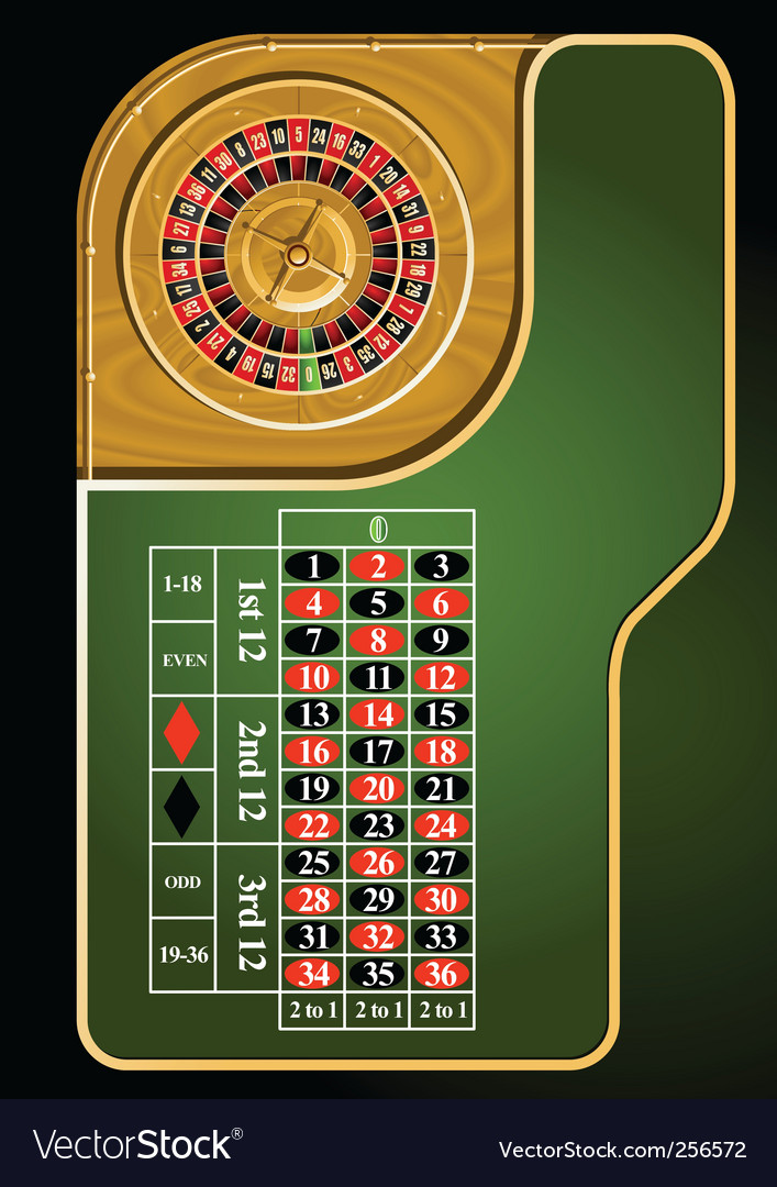 Detail Picture Of A Roulette Table Nomer 16