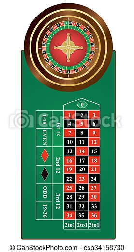 Detail Picture Of A Roulette Table Nomer 37