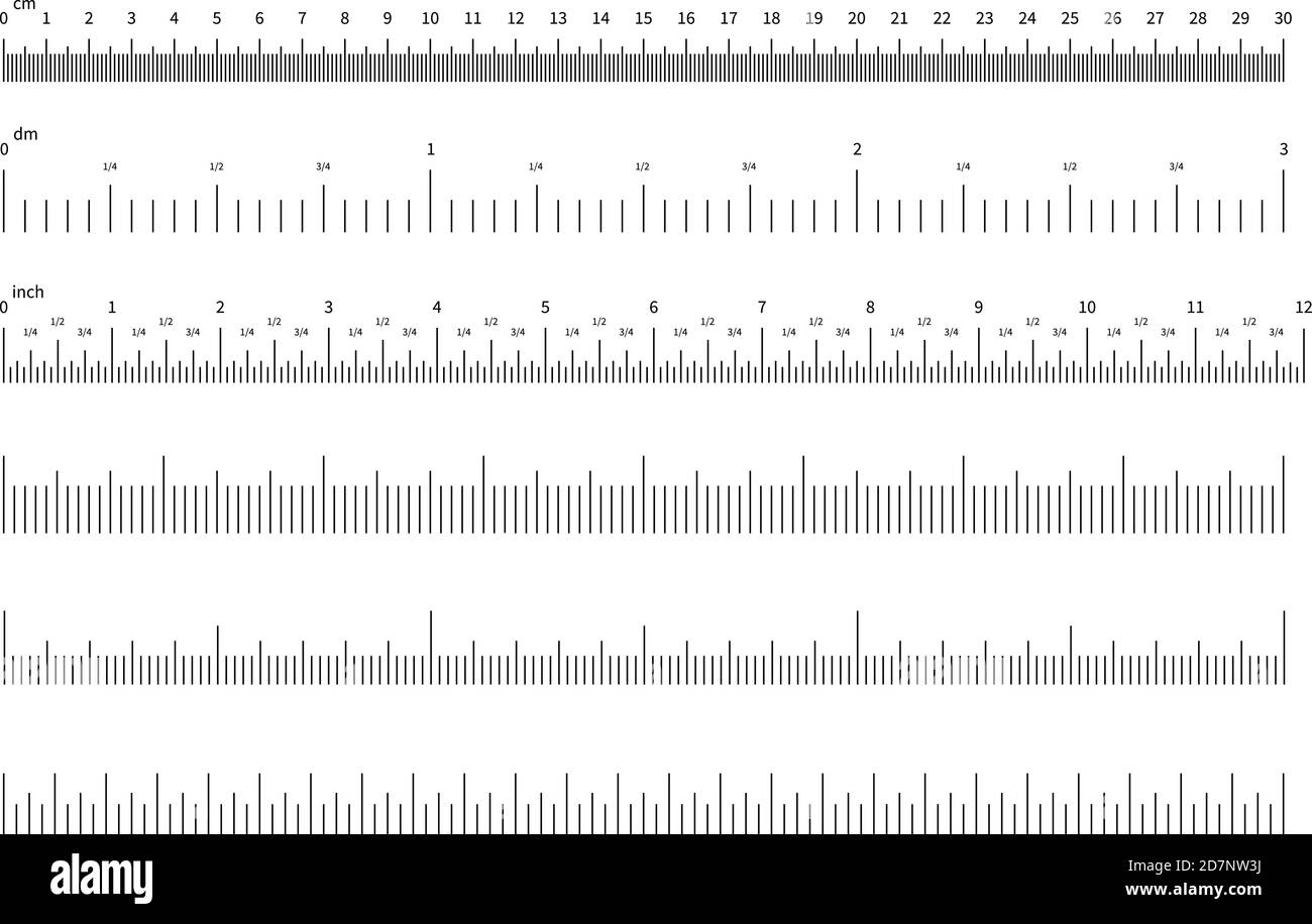 Detail Picture Of A Ruler To Scale Nomer 30