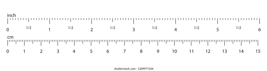 Detail Picture Of A Ruler To Scale Nomer 31