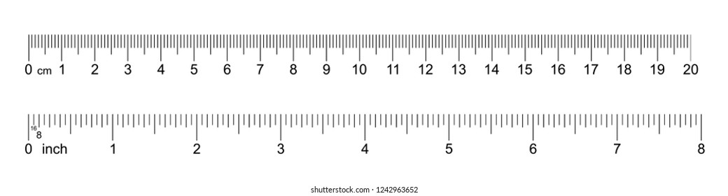 Detail Picture Of A Ruler To Scale Nomer 49