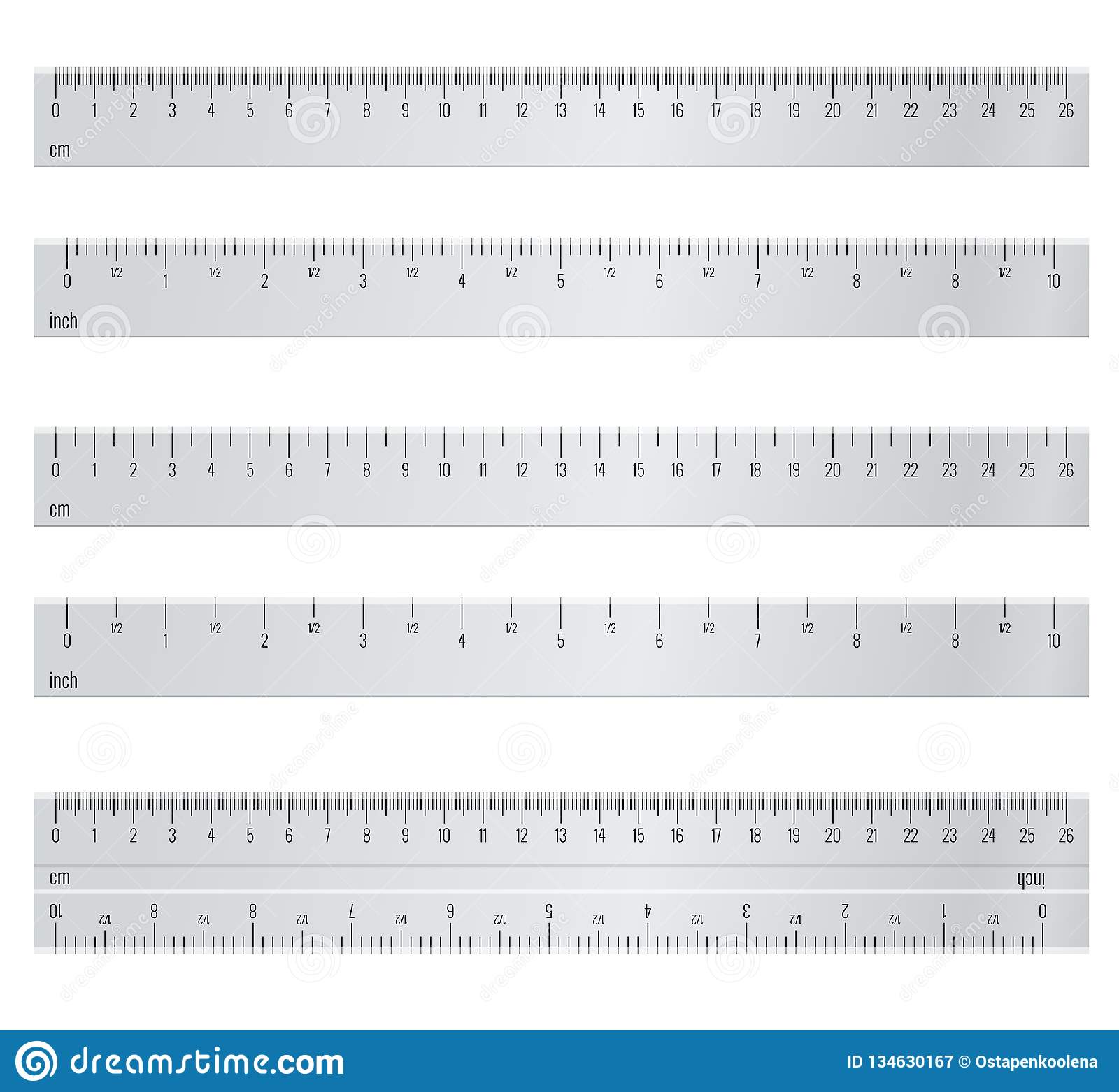 Detail Picture Of A Ruler With Cm And Inches Nomer 37