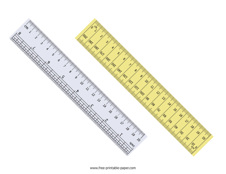 Detail Picture Of A Ruler With Cm And Inches Nomer 40