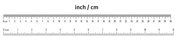 Detail Picture Of A Ruler With Cm And Inches Nomer 49