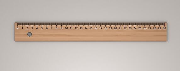 Detail Picture Of A Ruler With Cm And Inches Nomer 52