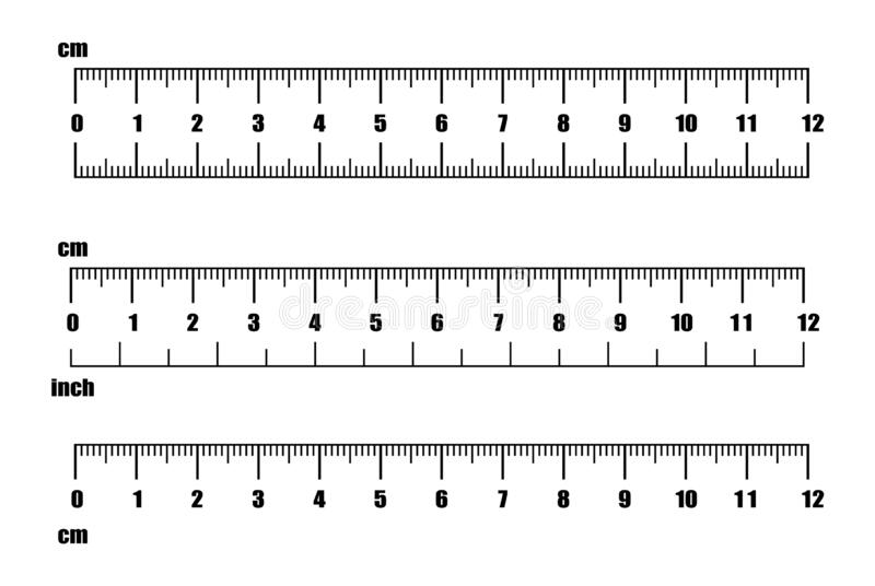 Detail Picture Of A Ruler With Cm And Inches Nomer 56