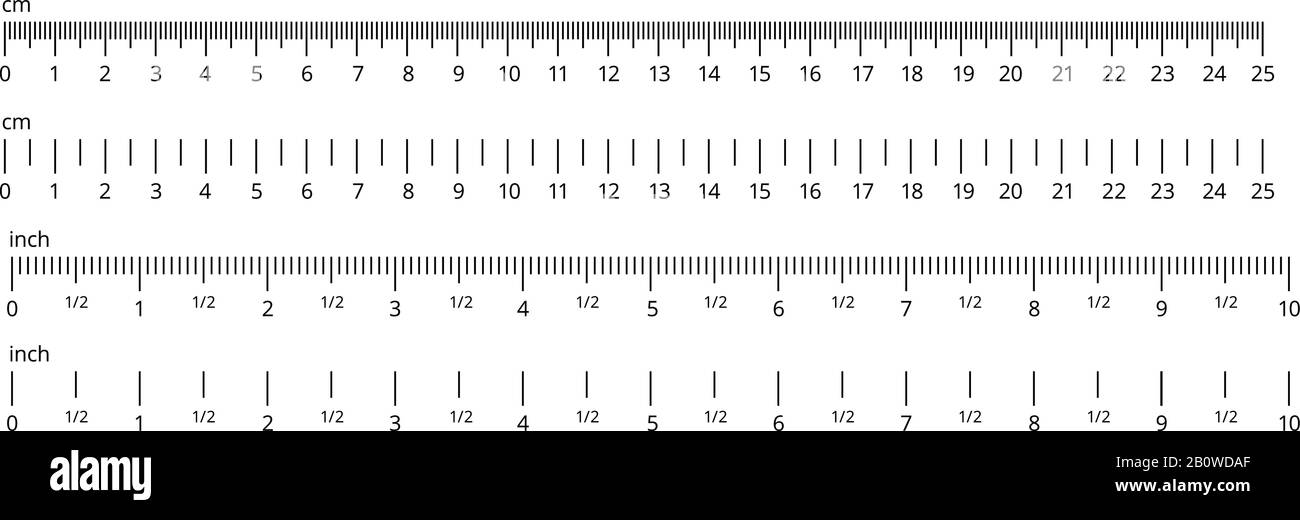 Detail Picture Of A Ruler With Measurements Nomer 14