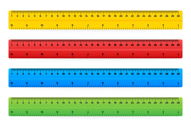 Detail Picture Of A Ruler With Measurements Nomer 16