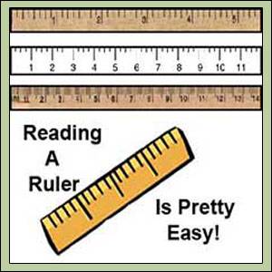 Detail Picture Of A Ruler With Measurements Nomer 33