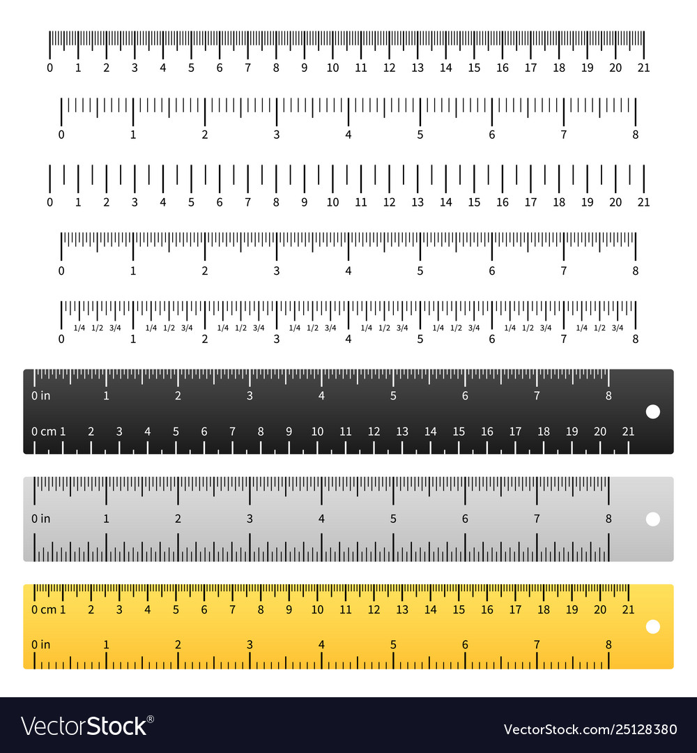 Detail Picture Of A Ruler With Measurements Nomer 10