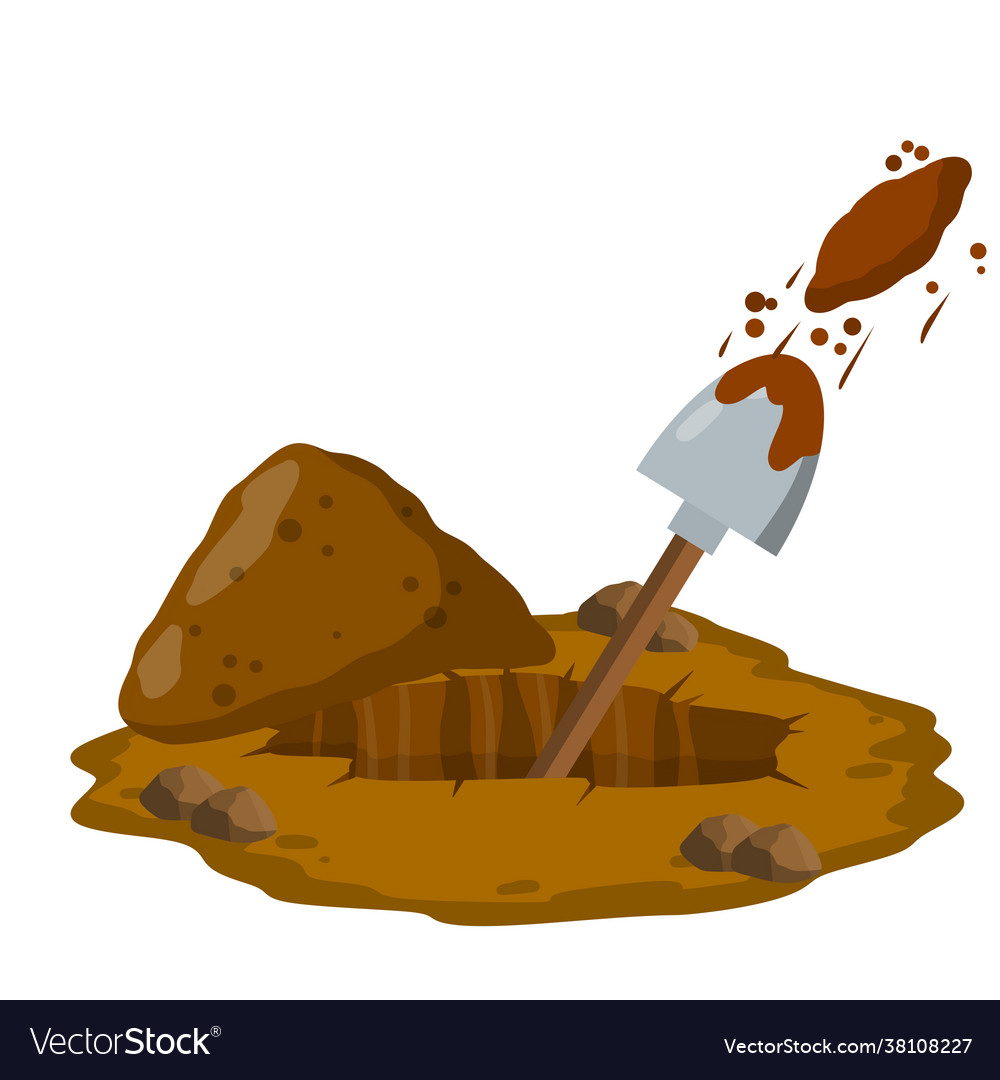 Detail Picture Of A Shovel Digging Nomer 49