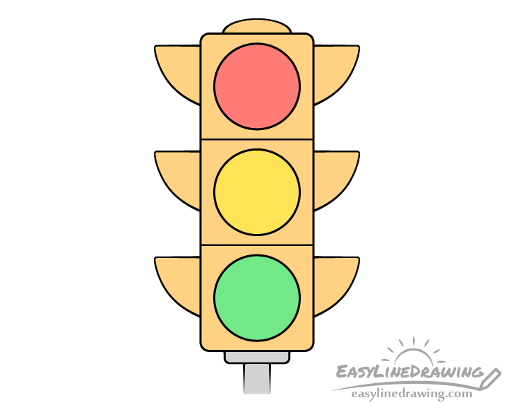 Detail Picture Of A Stop Light Nomer 42