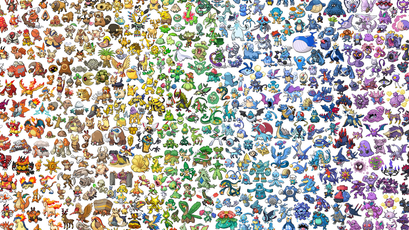 Picture Of All Pokemon - KibrisPDR