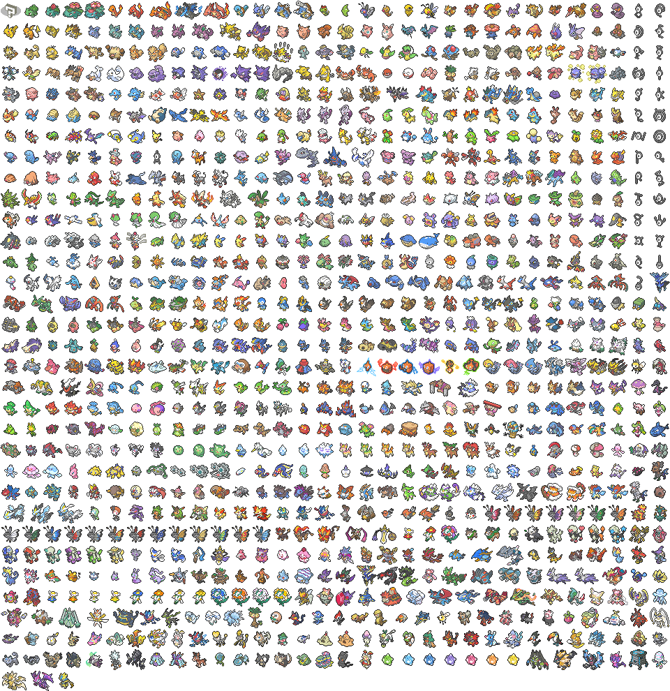 Detail Picture Of All Pokemon Nomer 12