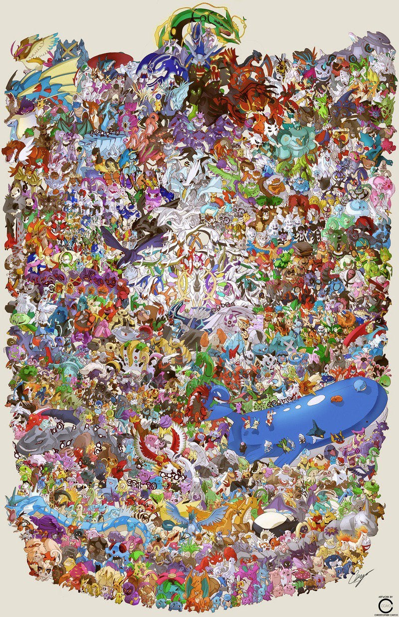 Detail Picture Of All Pokemon Nomer 27