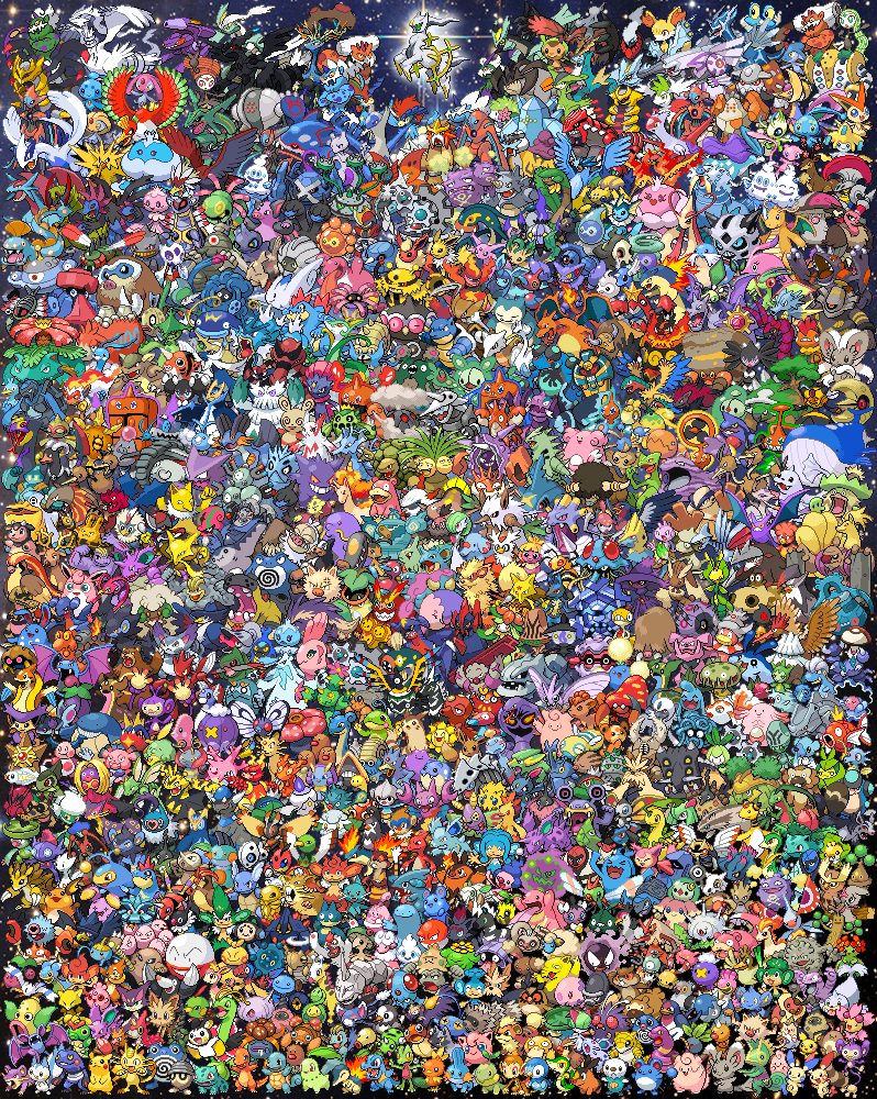 Detail Picture Of All Pokemon Nomer 30