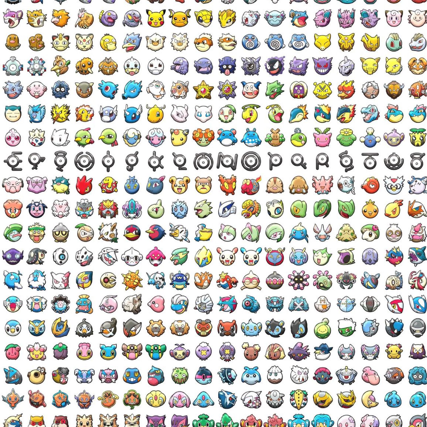 Detail Picture Of All Pokemon Nomer 10