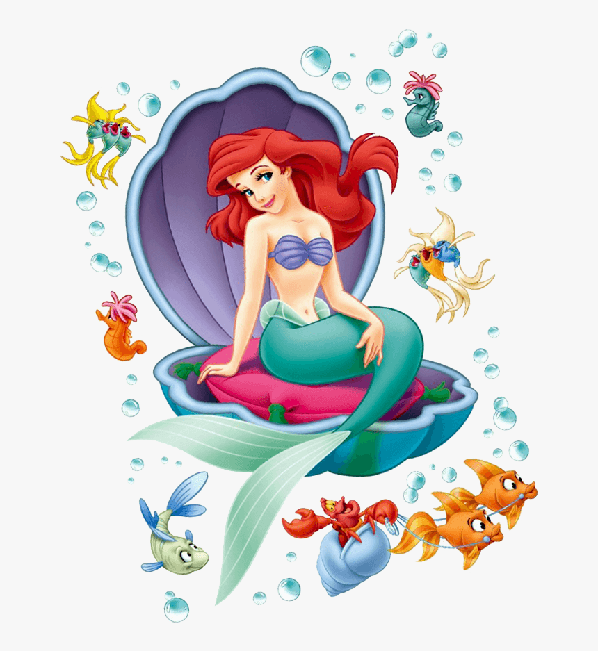 Detail Picture Of Ariel Mermaid Nomer 19