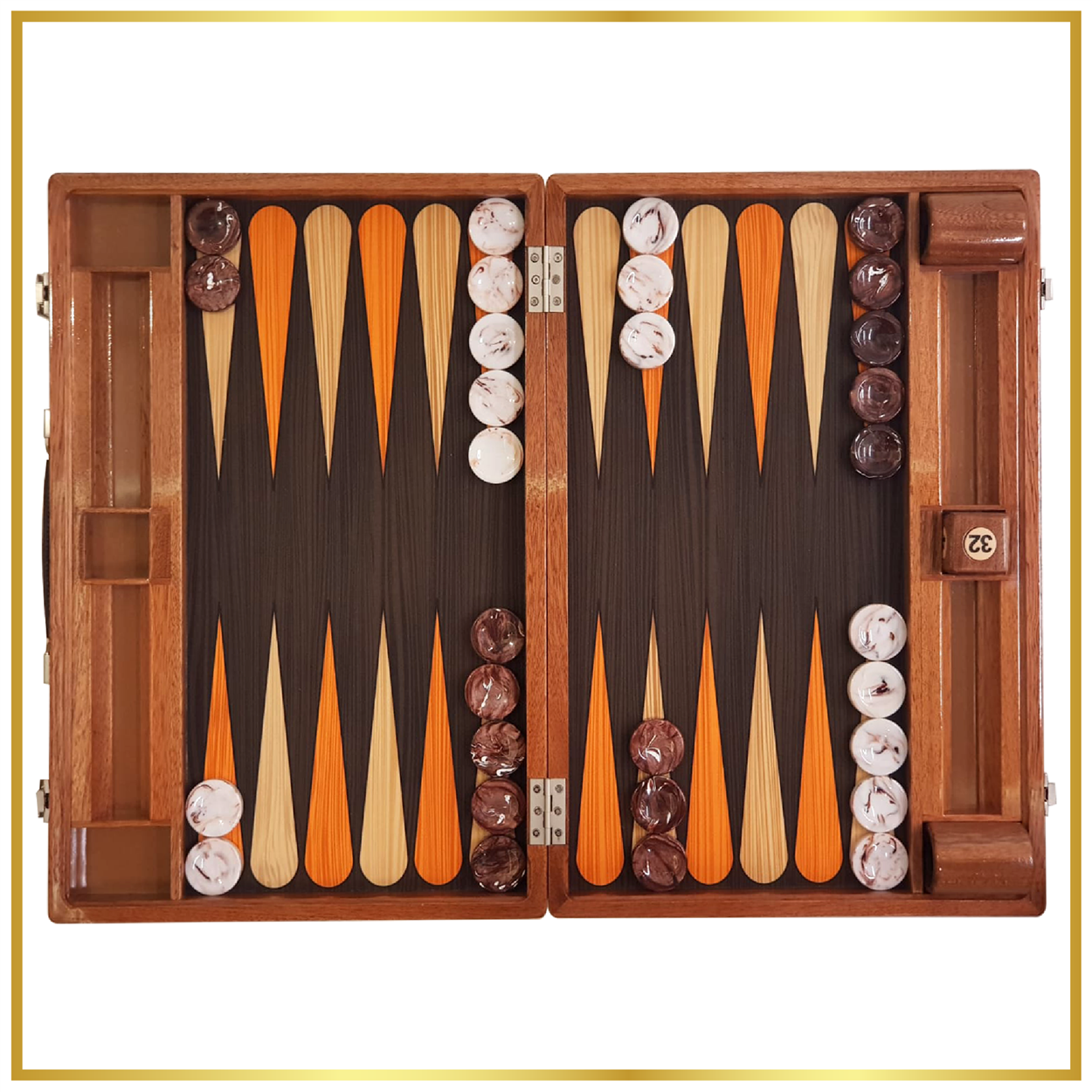 Detail Picture Of Backgammon Board Nomer 24