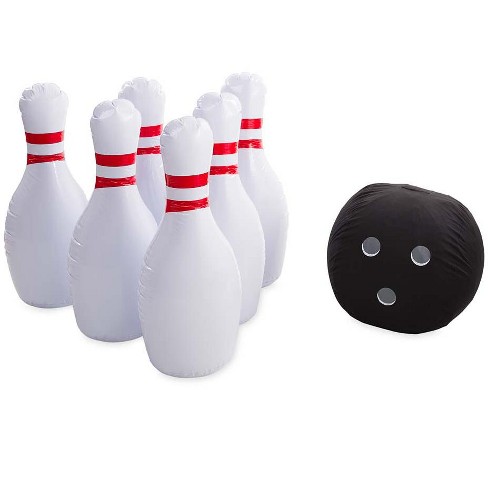 Detail Picture Of Bowling Ball And Pins Nomer 43