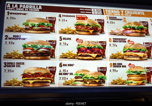 Detail Picture Of Burger King Menu Nomer 11