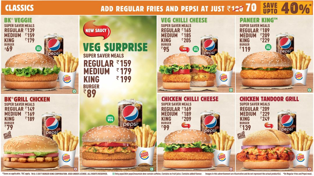 Detail Picture Of Burger King Menu Nomer 44