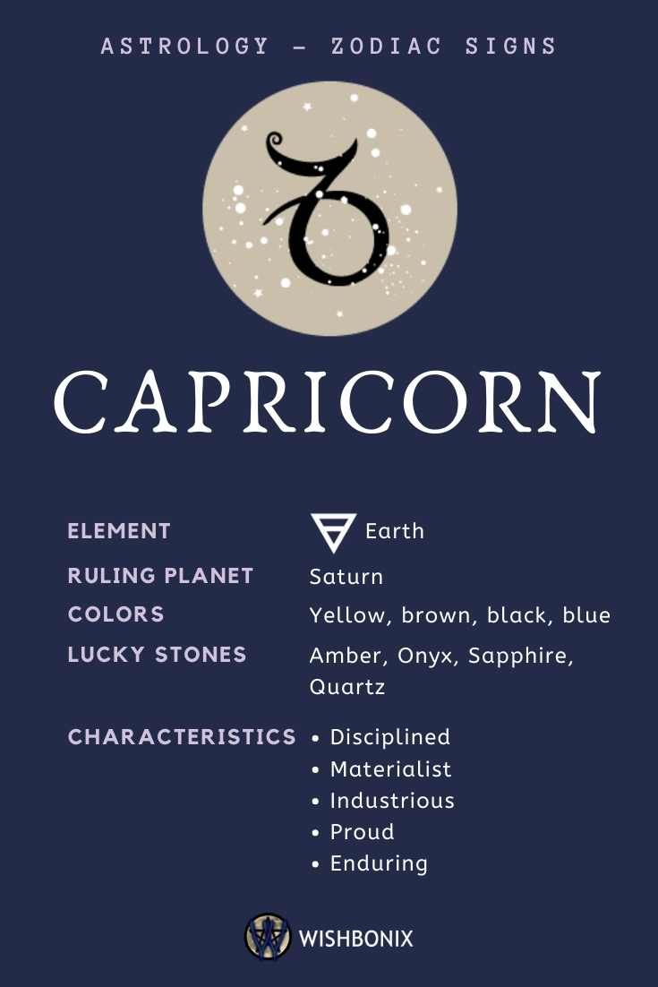 Detail Picture Of Capricorn Zodiac Sign Nomer 10