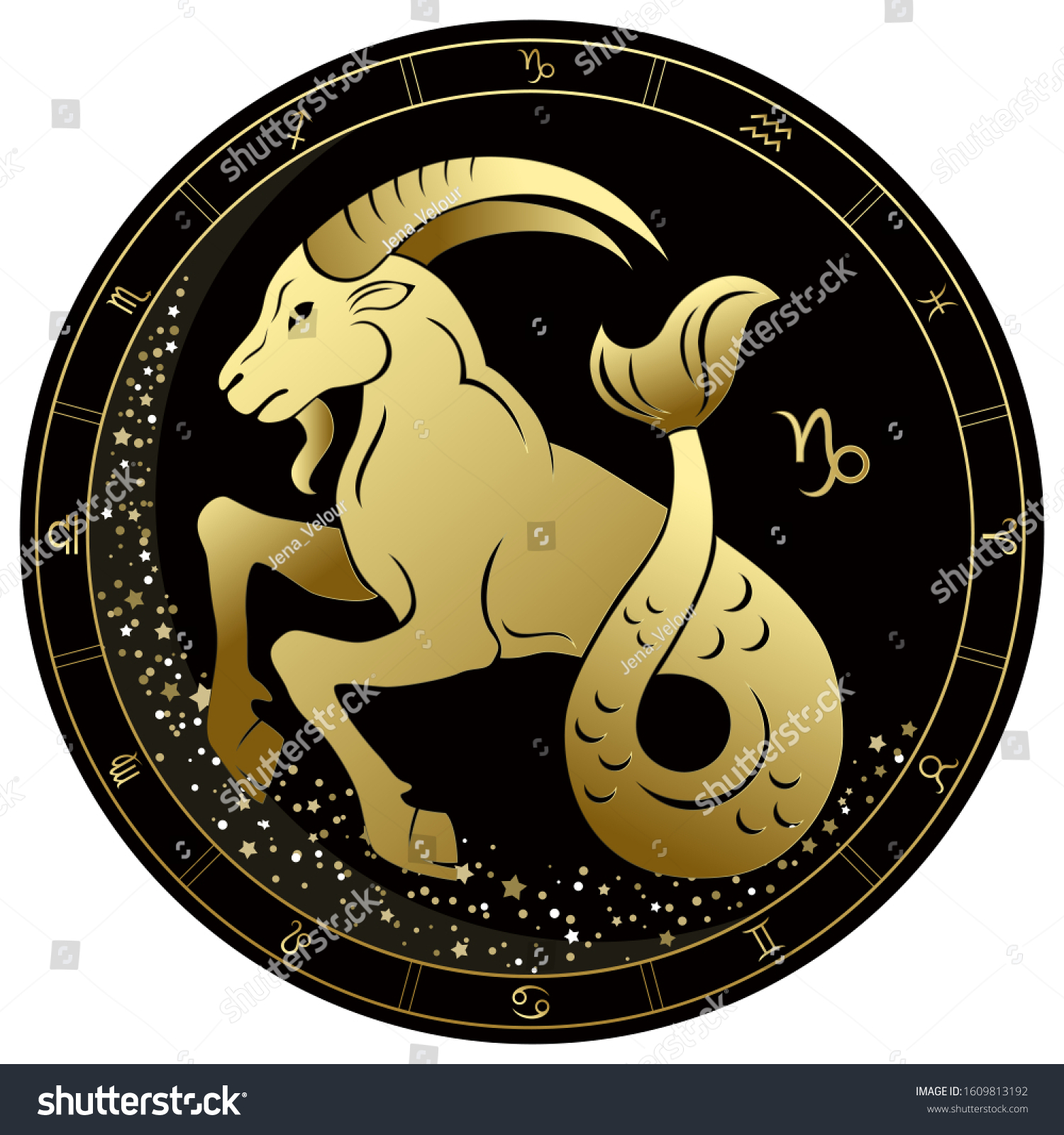 Detail Picture Of Capricorn Zodiac Sign Nomer 8