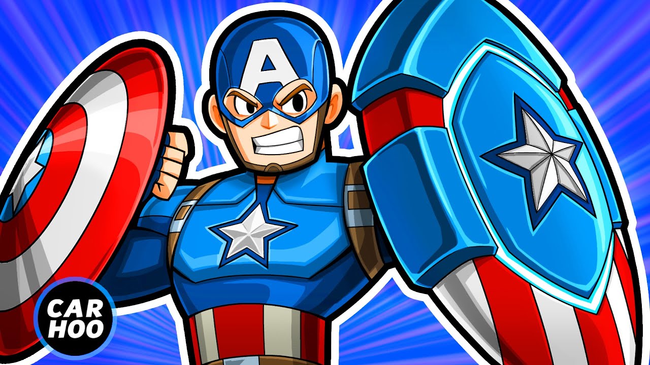 Detail Picture Of Captain America Cartoon Nomer 12