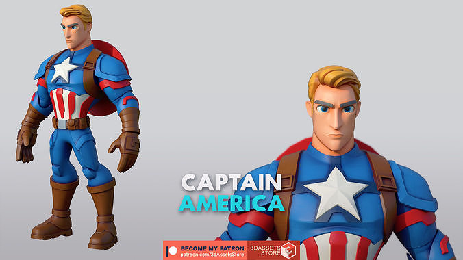 Detail Picture Of Captain America Cartoon Nomer 49