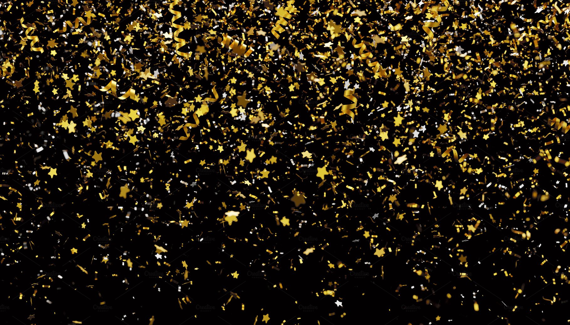 Detail Picture Of Confetti Falling Nomer 15