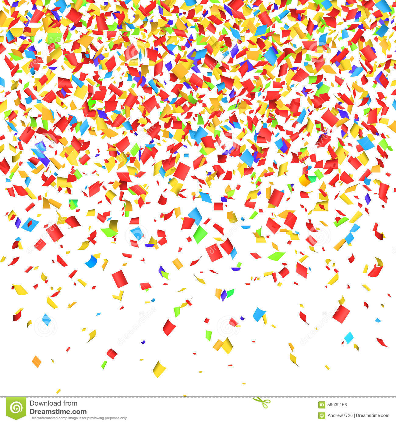 Detail Picture Of Confetti Falling Nomer 4