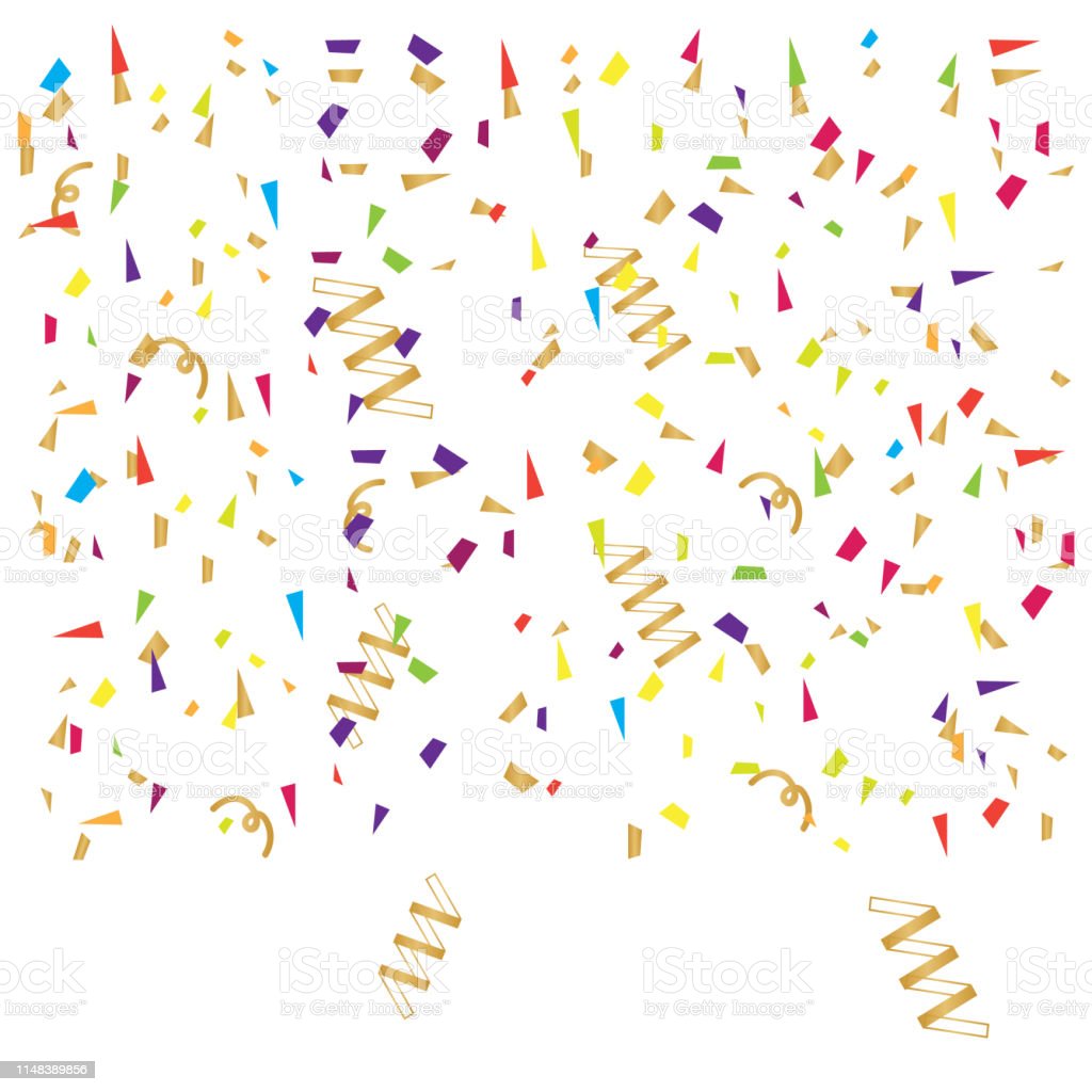 Detail Picture Of Confetti Falling Nomer 47