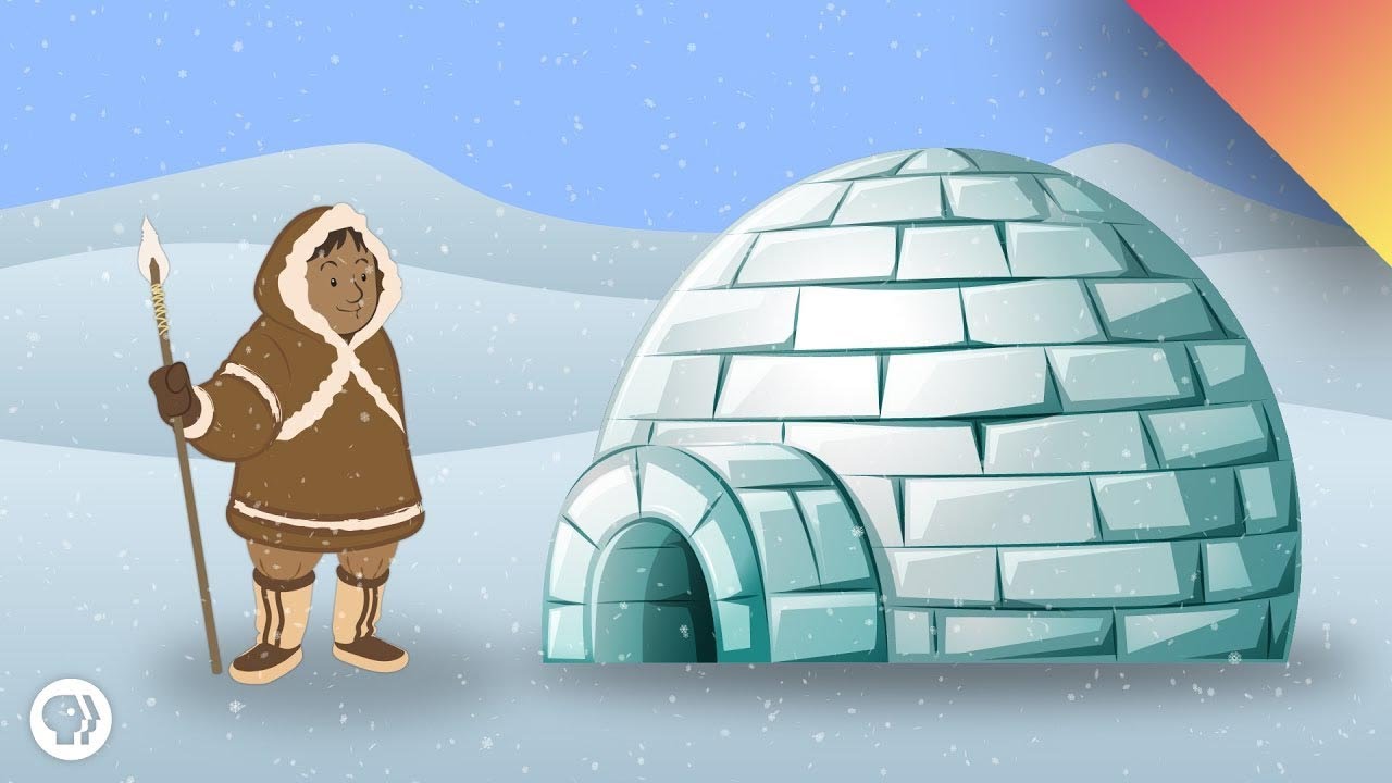 Detail Picture Of Eskimo And Igloo Nomer 13