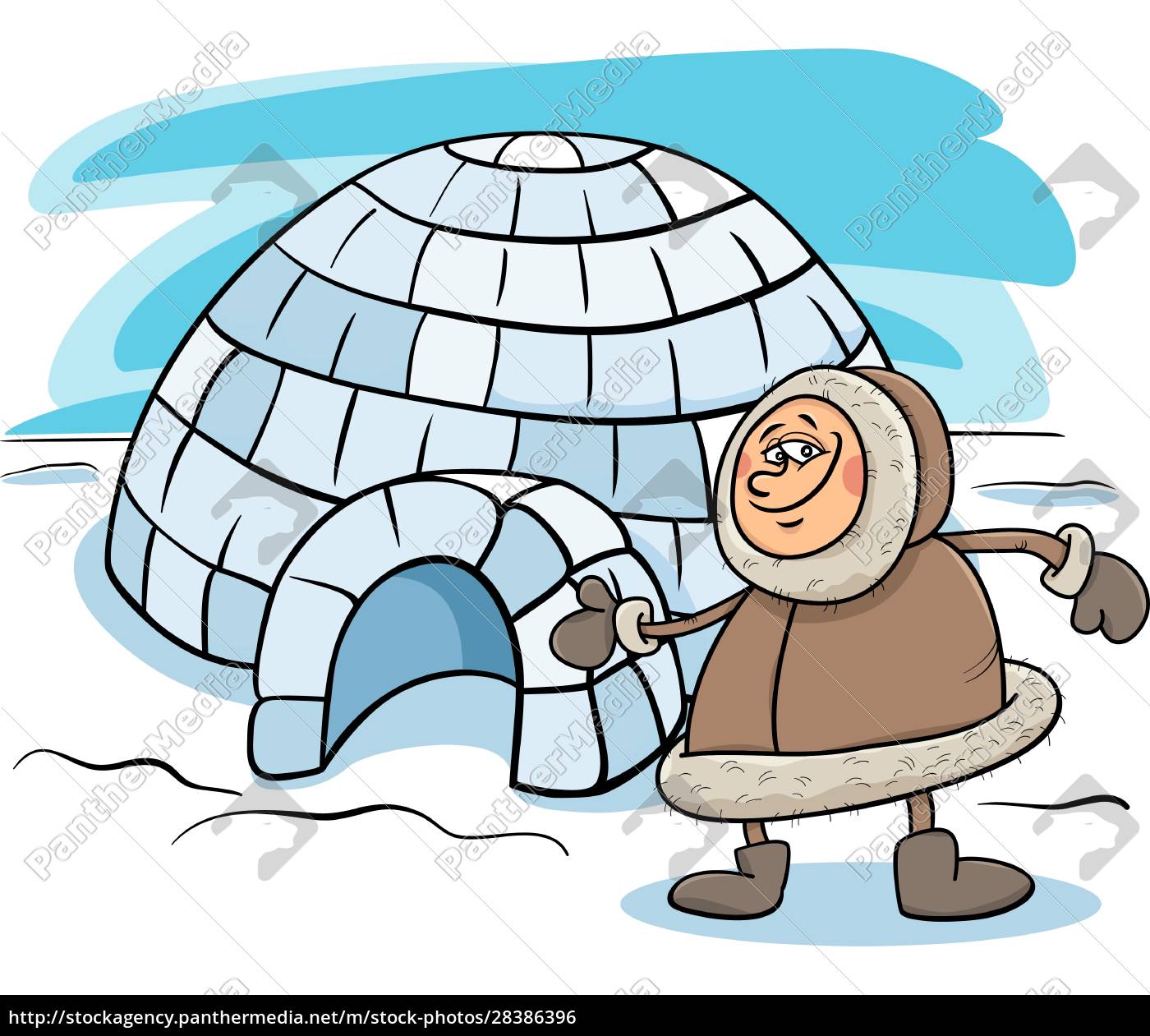 Detail Picture Of Eskimo And Igloo Nomer 19